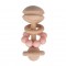 Pink Bambino Rattle Teething Toy 