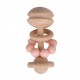 Pink Bambino Rattle Teething Toy 