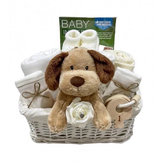 Little Pup Baby Hamper unisex