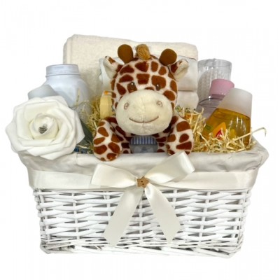 Baby Giraffe Rattle Hamper