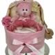 Pink Nappy Cake Pram