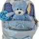 Nappy Cake Pram Blue