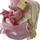 Pink Nappy Cake Pram