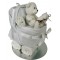 White Nappy Cake Pram