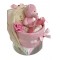 Pink Nappy Cake Pram