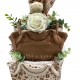 A Giraffe Is Born - 2 Tier Nappy Cake 