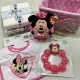 A  New Baby Girl Gift Hamper With Minnie Mouse