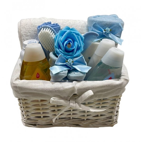 Snugly Bugly Baby Hamper - Blue