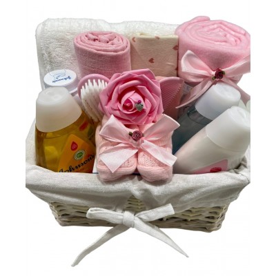 Snugly Bugly Baby Hamper - Pink