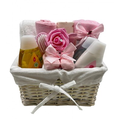 Snugly Bugly Baby Hamper - Pink