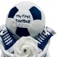 Baby’s First Football Nappy Cake - Navy