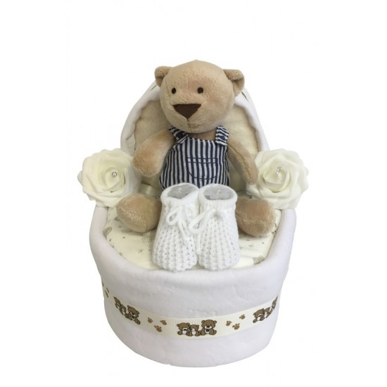 Little Bear Nappy Cake Crib