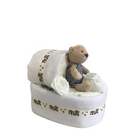 Little Bear Nappy Cake Crib